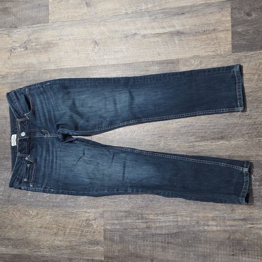 Aeropostale Women's Size 7/8 Short Bayla Skinny Jeans Dark Wash Denim